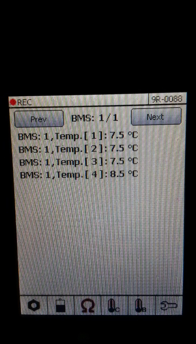 BMS Temperaturen